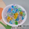 Estilo Ins Criativo Feito à Mão Cor Jogo de Mesa Decoração Aquário Foto Resina Transparente Acessórios DIY Gelo Gelo