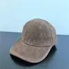 Pedido Coreano Gorra de Béisbol Lisa de Ante de Alta Calidad Versátil Deportiva Casual Unisex