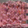6X8 Piedra Natural Ágata Cristal Corte Duro Cuentas de Arroz Pulsera DIY Collar Accesorios de Joyería Cuentas Semiacabadas Venta al por Mayor