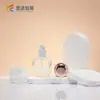 Cor Personalizável 30ml Base Líquida Cosmético Loção Isolante Cabeça de Bomba Frasco de Vidro para Perfume Cabeça de Spray Substituível