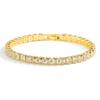 Pulsera geométrica de marea nacional de Amazon personalizada con diamantes de circonita 3A simulados de diamante Mosan para hombre y mujer, estilo estrella.