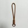 Venta al por mayor, mochila para exteriores de color, hecha a mano, con anilla de resorte, llavero de cuerda trenzada, funda para teléfono móvil, colgante para taza de agua, cordón