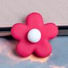 Flor de cinco pétalos pegamento crema epoxi funda para teléfono caja de papelería accesorios para el cabello horquilla colgante llavero accesorios DIY
