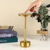 Lámpara de Mesa OVNI de Aluminio Carga Táctil USB Luz Ambiental Estilo Americano Creativa Restaurante Bar Luz Nocturna Superventas Transfronteriza Lámpara de Mesa