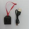 Llavero Luminoso Colorido Souvenir Acrílico Creativo Regalo Personalizado Cargable LED Silicona PVC Colgante