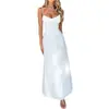 Colección Otoño 2026: Elegante Ropa para Mujer, Estilo Europeo y Americano Transfronterizo, Vestido Chic de Color Sólido con Tirantes de Lazo