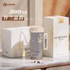 Termo de Titanio Puro Vanow para Café, Modelo Nuevo para Mujeres con Alto Valor Estético, Vaso con Popote para Agua, Regalo del Día del Maestro para Maestros