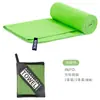 Toalla deportiva de terciopelo de doble cara transfronteriza, microfibra, secado rápido, absorbente, portátil, para yoga, fitness, suave, toalla de playa