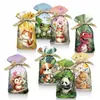 Saco Selante de Animal Fofo Saco de Presente para Jardim de Infância Sacola de Presente para Crianças Doces Lanches Biscoitos Embalagem de Presente de Retorno