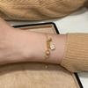 Lujo Accesible Francés, Retro, Exquisito Elegante, Rueda Versátil, Passepartout, Pulsera de Trébol de Cuatro Hojas, Joyería de Mano de Moda y de Alta Gama para Mujeres