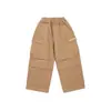 Pantalones para Niñas 2026 Otoño Nueva Llegada Niños Montañismo al Aire Libre Pantalones de Trabajo Niñas Holgados Resistentes al Desgaste Pierna Recta Pantalones Largos
