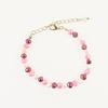 Novo Estilo Coreano Dongdaemun Pulseira de Pérola de Água Doce Pérola Multicolorida Pulseira Estilo Frio para Namorada Pulseira Feminina de Nicho