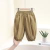 Pantalones Cortos de Verano para Niños Pantalones Cropped para Niños 2026 Nuevo Estilo Ropa de Verano para Niños Pantalones Finos Casuales con Estilo para Niños