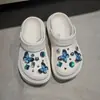 Tamancos Transparentes Coração Feminino Borboleta Flor Água Sapato de Alta Qualidade Fivela Decorativa para Cabedal de Sapato Fivela Removível para Tamanco