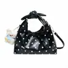 Bolsa de Mão, Bolsa de Ombro, Bolsa Transversal Fashion e Tendência, Popular Bolinhas Laço Estilo Tendência Feminino, Novo Modelo Verão 2026