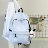 Mochila Grande Capacidade Mochila de Viagem Masculina Simples Feminina Casual Estudante de Ensino Fundamental Japonês Estudante de Ensino Médio Estudante Universitário Mochila Escolar Homens