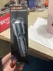 Lanterna Portátil Recarregável de Longo Alcance e Alta Potência, Mini LED Multifuncional com Zoom para Exterior