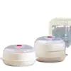 Vaporera para Microondas Caja para Cocinar al Vapor Calentador de Panes Artefacto Contenedor Multicapa Bol para Cocer Arroz Calentamiento Multifuncional Utensilio Especial