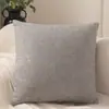 Funda de Cojín Decorativo de Lino Color Sólido Funda Gruesa para Cojín de Sofá Funda de Cojín Decorativo para Respaldo de Sala de Estar (Relleno de almohada no incluido) Almohada Grande de Respaldo para Mesita de Noche