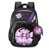 Mochila Escolar Transfronteiriça Modelo Novo 2026 Novo Estilo de Comércio Exterior Mochila de Casca Dura 16 polegadas Desenho de Borboleta para Alunos do Ensino Fundamental