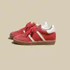 Piel de Vaca Versátil Piel Genuina Zapatos de Mujer Zapatos de Entrenamiento Alemanes de Caña Baja Retro Primavera Nuevos Zapatos de Mujer Casual Estilo Americano