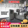 Línea de Producción de Avena Multigrano, Equipo de Procesamiento de Bolas de Cereal y Anillos de Cereal Listos para Comer, Extrusora de Doble Tornillo de Grado Alimenticio
