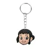 Llavero Colgante de Dibujos Animados de PVC, Colgante del Grupo Femenino de Demon Slayer, Accesorio, Regalo Pequeño