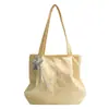 26 Bolsas de Lona Nuevas Estilo Coreano Ins Star Súper Brillantes para Uso Diario Casual Viajes Bolso de Mano de Gran Capacidad Bolso de Hombro