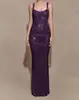 Europa e Estados Unidos Transfronteiriço Novo Super Flash Hot Drilling Vestido de Noite Decote Baixo Vestido de Quadril Vestido de Alça Justo Senso de Alto Padrão