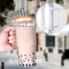 Amazon Más Vendido Tarro de Mason 24oz Taza de Vidrio para Portavasos de Coche Pajita para Bebidas Taza para Té de Leche Jugo Taza Rey de Hielo