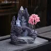 Queimador de incenso de refluxo transfronteiriço ornamentos para casa artesanato de resina sândalo lavanda suporte uma geração de áloes
