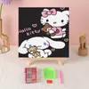 Nuevo pintura de diamantes diamante completo Dios Original animación de dibujos animados diy hecho a mano rompecabezas infantil punto de diamante punto de cruz juguete generación cabello