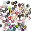 Cuentas de Silicona con Marca de Agua 19mm Cuentas de Silicona Cuentas de Leopardo Cuentas de Silicona por Transferencia de Agua Cuentas para Cadena de Chupete Accesorios
