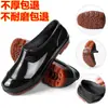 Galochas grossas, masculinas de cano baixo, sapatos impermeáveis de tubo curto, resistentes ao desgaste de inverno, forrados com fleece, sapatos de borracha antiderrapantes, sapatos de trabalho para cozinha, sapatos de chef