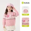 Colección de Suéteres para NiñosLa Casa de Dudu Suéteres para Niños Invierno Niños Tejidos Suéteres de Lana Niñas Ropa de Invierno Niñas