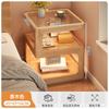 Mesita de noche sencilla y moderna para el hogar, dormitorio, apartamento pequeño, armario de madera maciza, creativa, para celebridades de Internet, mesita de noche, venta al por mayor