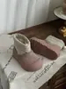Xshx Botas de Esquí para Niños Triple Protección Invierno Forro Polar Grueso Cálido Anti-Manchas Impermeable Antideslizante Transpirable Piel Botas de Nieve para Niños