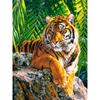 Comercio exterior transfronterizo, pintura de diamantes 5d, bordado de diamantes con paisaje animal, punto de cruz de diamantes cuadrados, Amazon