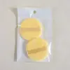 Esponja de Terciopelo de Doble Cara para Polvos Sueltos Algodón Suave Redonda Grande Terciopelo de Cristal Polvo Seco Polvo de Miel Set de Esponjas de Terciopelo para Maquillaje