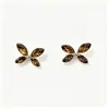 Pendientes Nuevos de Plata S925 para Mujer Otoño e Invierno, Pendientes de Cristal Swarovski Maillard, Pendientes de Alta Gama con un Diseño de Lujo Ligero