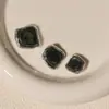 Botões Pequenos Perfumados de Alta Qualidade com Diamantes, Botões de Pérola Branca, Botões para Cardigan de Lã Rosa