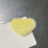 Grampo de Cabelo Fofo Cor Sólida Amor Outono e Inverno Novo Estilo Coreano Acessórios de Cabelo Femininos Cor Doce Fofo Celebridade da Internet Grampo Bico de Pato Fofo