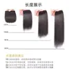 Aplique de cabelo feminino para dar volume no topo da cabeça, volumizador de raiz de cabelo invisível, apliques laterais para dar altura à coroa da cabeça
