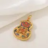 Venta al por mayor del fabricante Accesorios de la Fortuna del Año del Tigre Chapados en Oro, Bolsas de la Suerte, Cuentas de Calabaza, Decoraciones de Año Nuevo para Manualidades, Materiales para Regalos