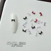 Accesorios de Arte para Uñas Mini Moño al por Mayor, Color Sólido, Tridimensional, Versátil, Decoraciones de Moño para Uñas Portables de Estilo Francés Simple