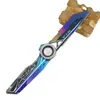 Delta Action 25cm Estrellas Giratorias de Remodelación S11 Temporada Nueva Skin de Cuchillo Aleación Completa Nueva Arma Cuerpo a Cuerpo