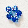 Pulsera con colgante de cuentas de vidrio redondas con diseño de flores y puntos de Amazon Explosions DIY. Accesorios para teléfono móvil.