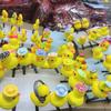 Pinza para el pelo de pato amarillo linda Pinza para el pelo Vendiendo artefacto lindo Explosiones Accesorios para el pelo de cabeza de pato Puesto de celebridad de Internet Pinza para niños