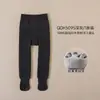 Calça Macacão Vermelha Nova para Meninas com Forro de Lã Antibacteriano Espesso 10A Inverno Novo Leggings Quentes Infantis Atacado