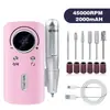 Pulidor de Uñas Nuevo V2 Transfronterizo Removedor de Uñas Profesional 45000 Rpm Batería Portátil Pulidor de Uñas Eléctrico